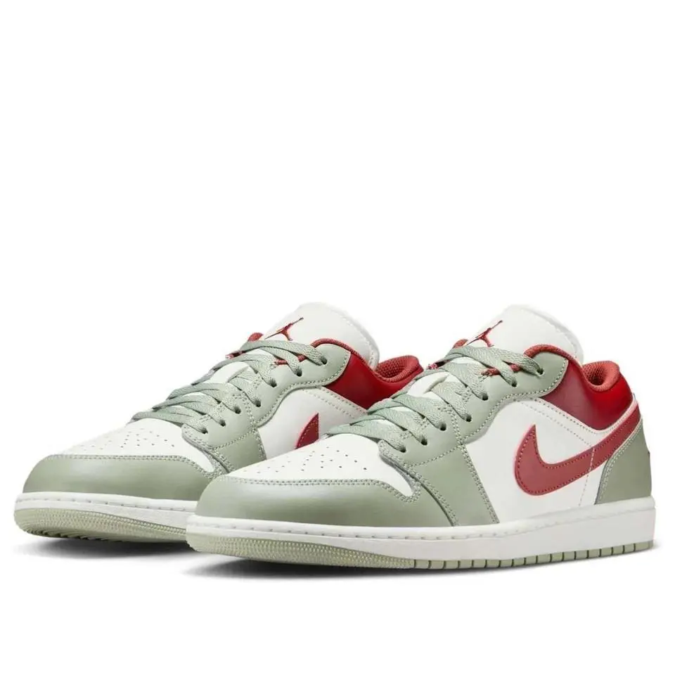 Nike shoes - Air Jordan 1 Low - Air Low - 553558-133 - SAIL/JADE/HORIZON SUMMIT WHITE 6