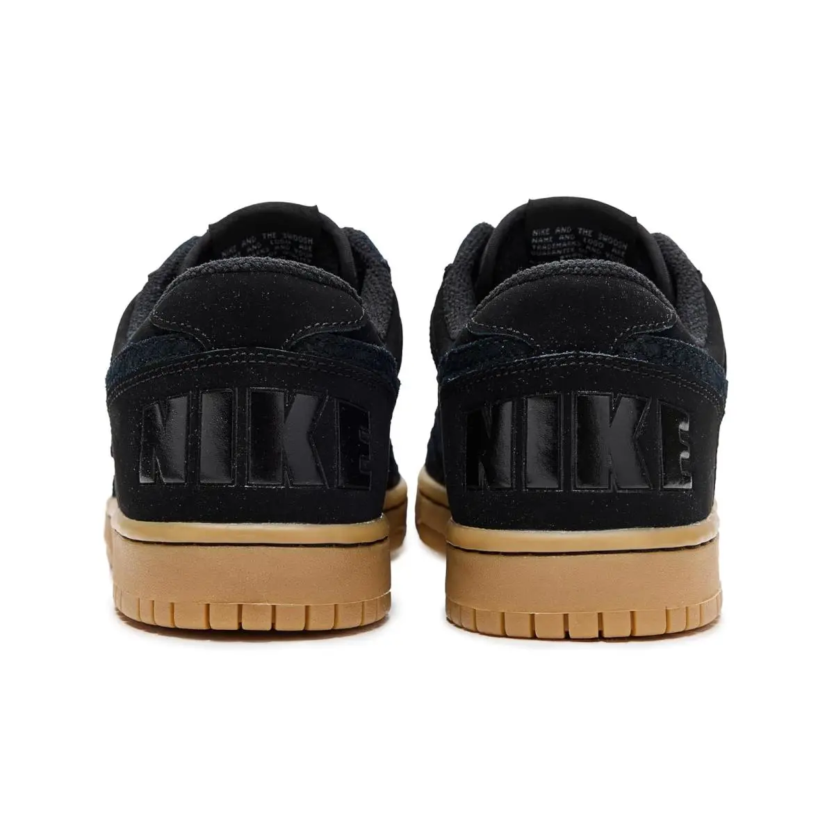 Nike shoes - Black/Black/Gum Light Brown/Wolf Grey 5