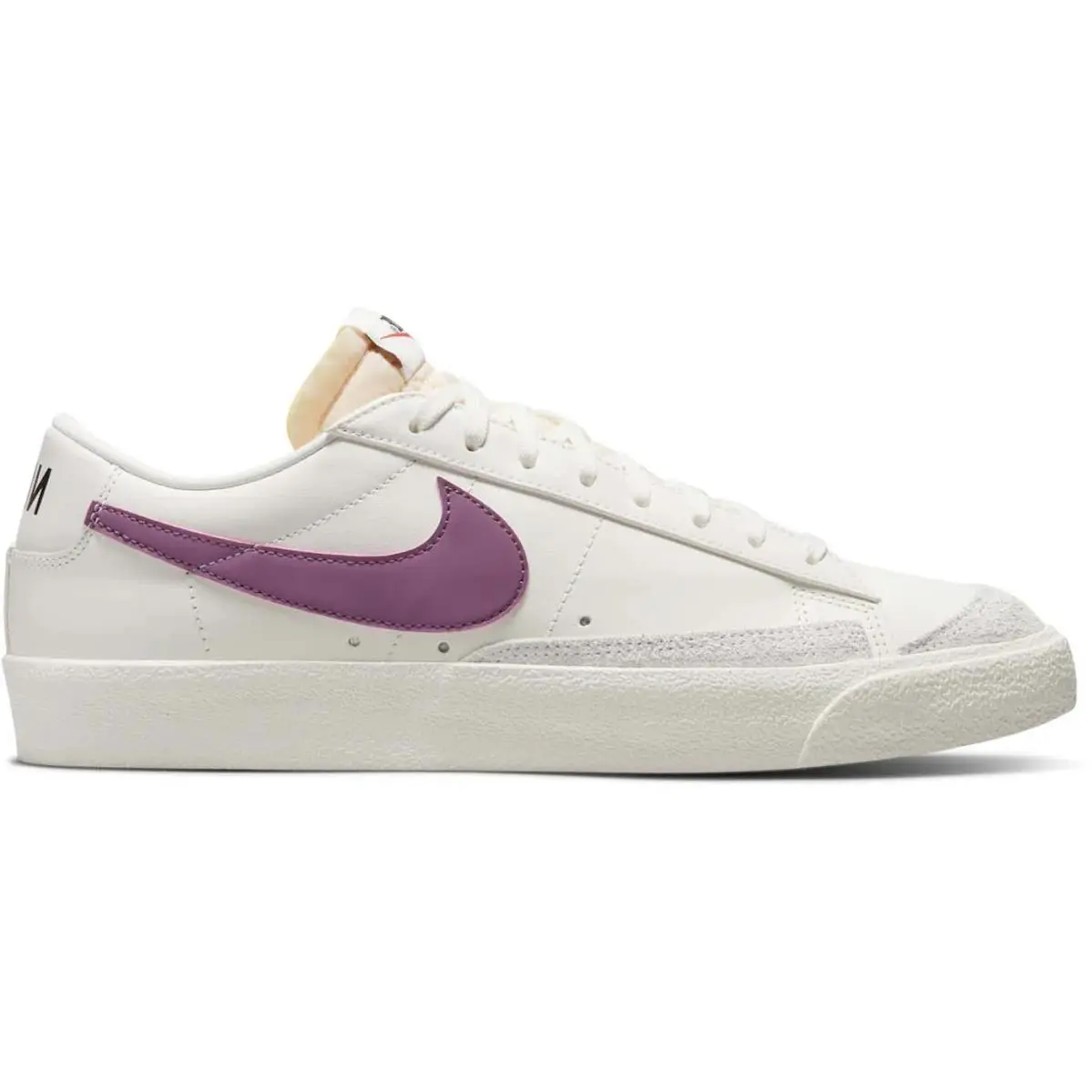 Nike Blazer Low 77 Vintage Sail Light Bordeaux Vivid Sulfur - Multicolor