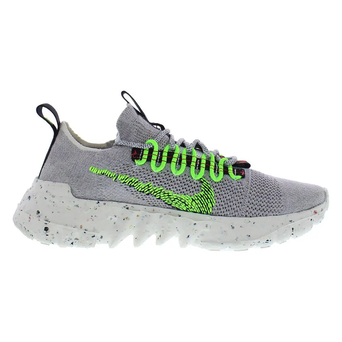 Nike shoes - Vast Grey/Electric Green/Black, Main: Grey 1