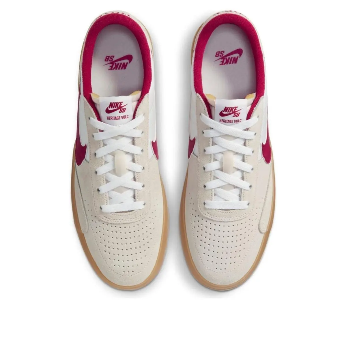 Nike shoes - Nike SB Heritage Vulc - Heritage Vulc - CD5010-100 - White/Red 7