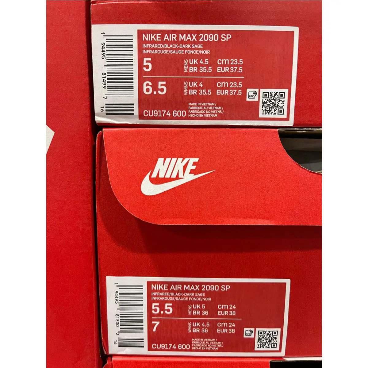 Nike shoes - Nike Air Max 2090 - Air Max - CU9174 600 - Black, Manufacturer: Black / Infrared 15
