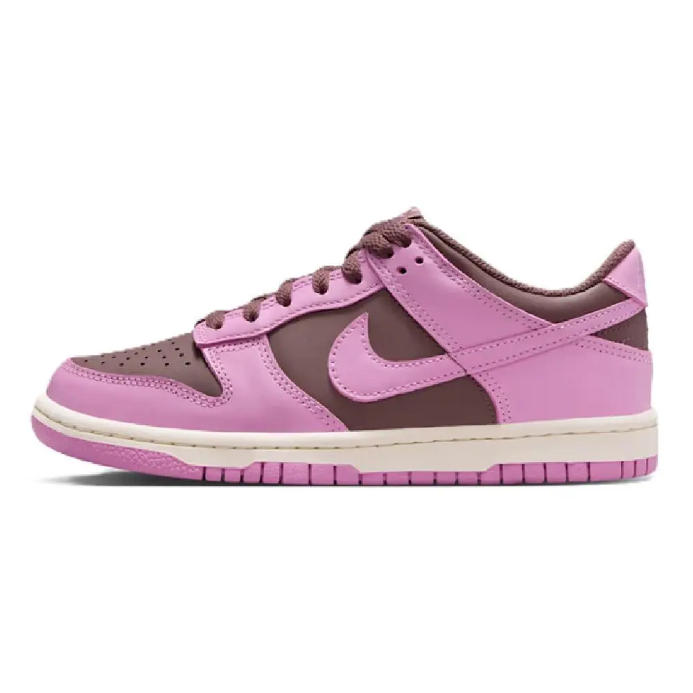 Big Kid`s Nike Dunk Low Tattoo/lt Magenta-pale Ivory FB9109 500 - Tattoo/Lt Magenta-Pale Ivory