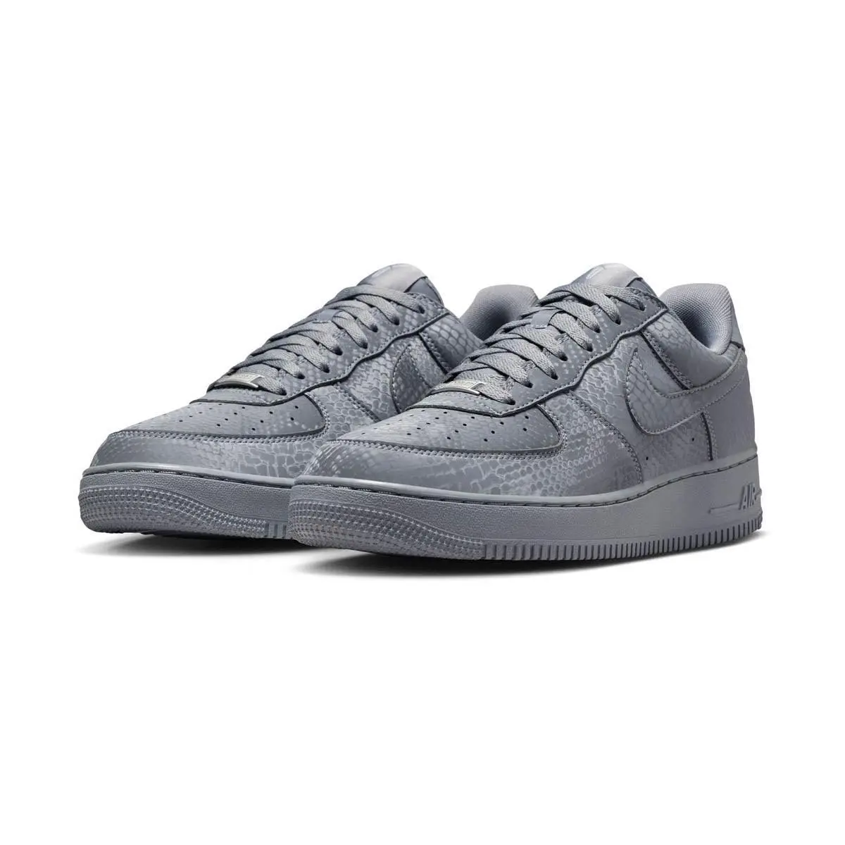 Nike Mens Kobe Air Force 1 Low IB0018-004-SIZE 5 - COOL GREY/WOLF GREY