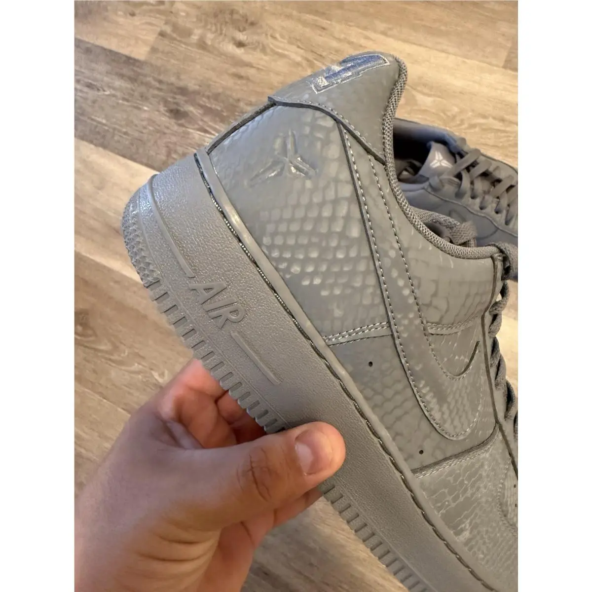 Nike shoes - Nike Air Force 1 - Air Force - IB0018-004 - Cool Grey / Wolf Grey (UPC: 198730012841) 9