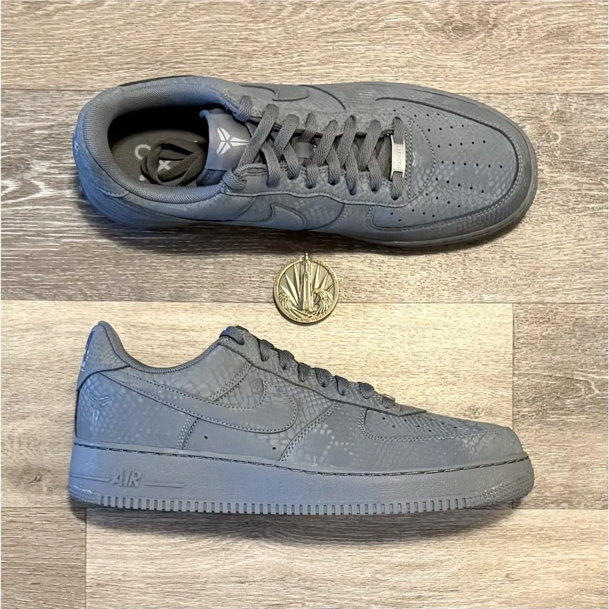 Nike shoes - Nike Air Force 1 - Air Force - IB0018-004 - Cool Grey / Wolf Grey (UPC: 198730012841) 0