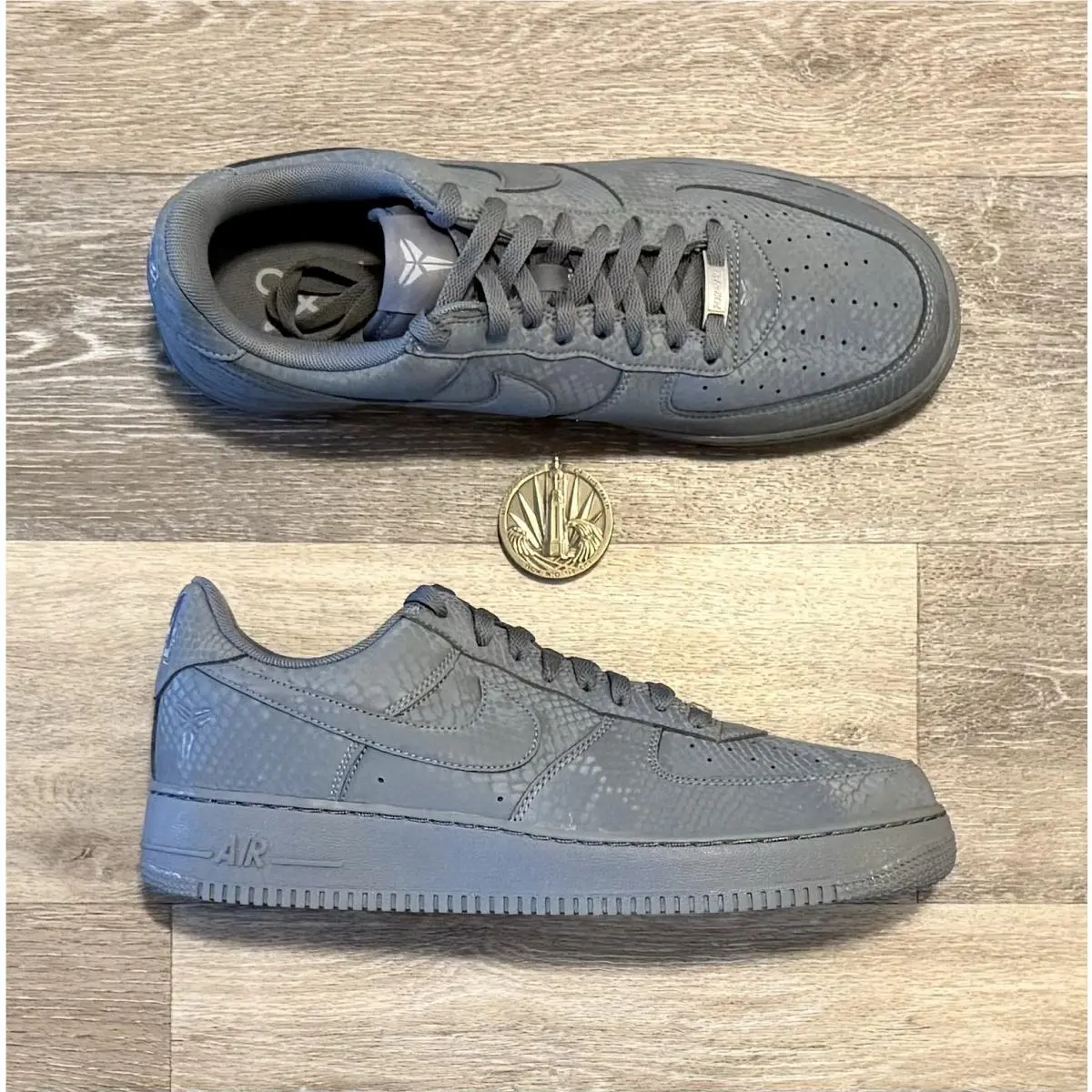 Nike shoes - Nike Air Force 1 - Air Force - IB0018-004 - Cool Grey / Wolf Grey (UPC: 198730012841) 5