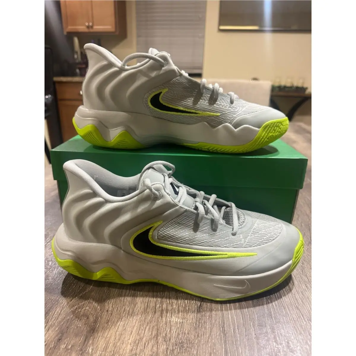 Nike shoes - Nike Giannis Immortality 4 Light Silver Volt Black FQ3680-007 - FQ3680-007 - Gray 1