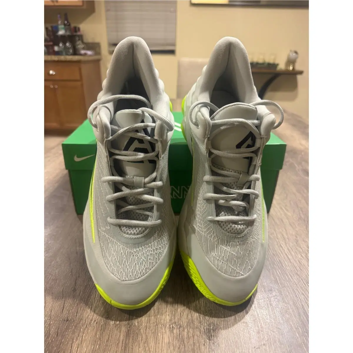 Nike shoes - Nike Giannis Immortality 4 Light Silver Volt Black FQ3680-007 - FQ3680-007 - Gray 5