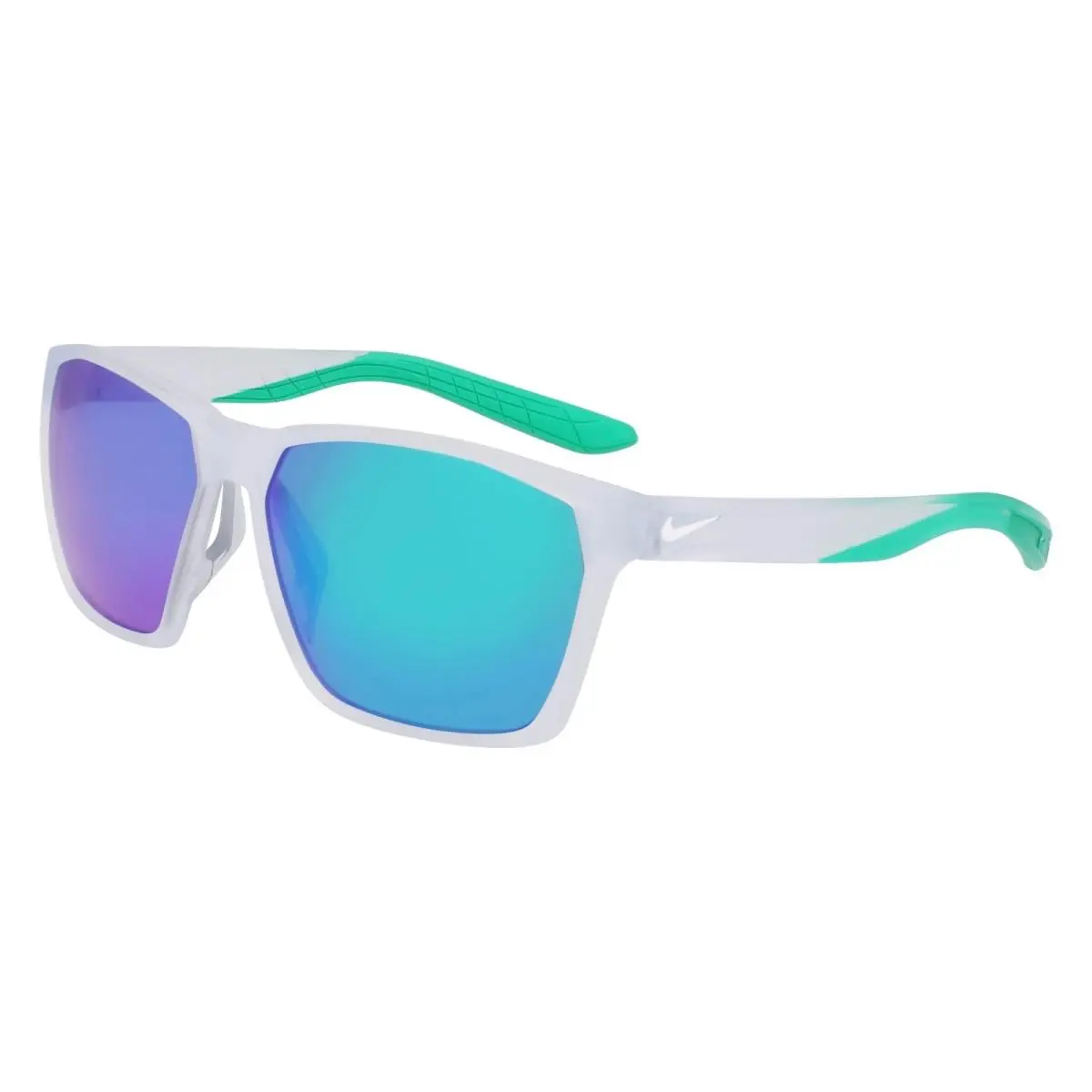 Nike Maverick M EV1095 013 Matte Wolf Grey/green Sunglasses