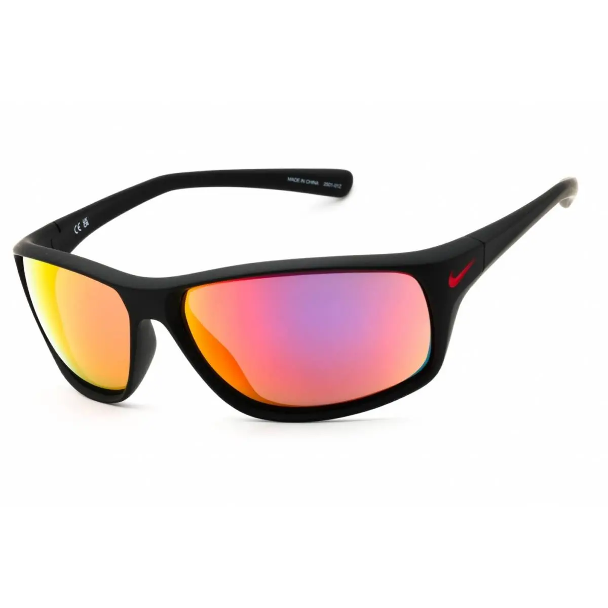 Unisex Sunglasses Matte Black/grey Full Rim Frame Adrenaline FQ4602 006 by Nike
