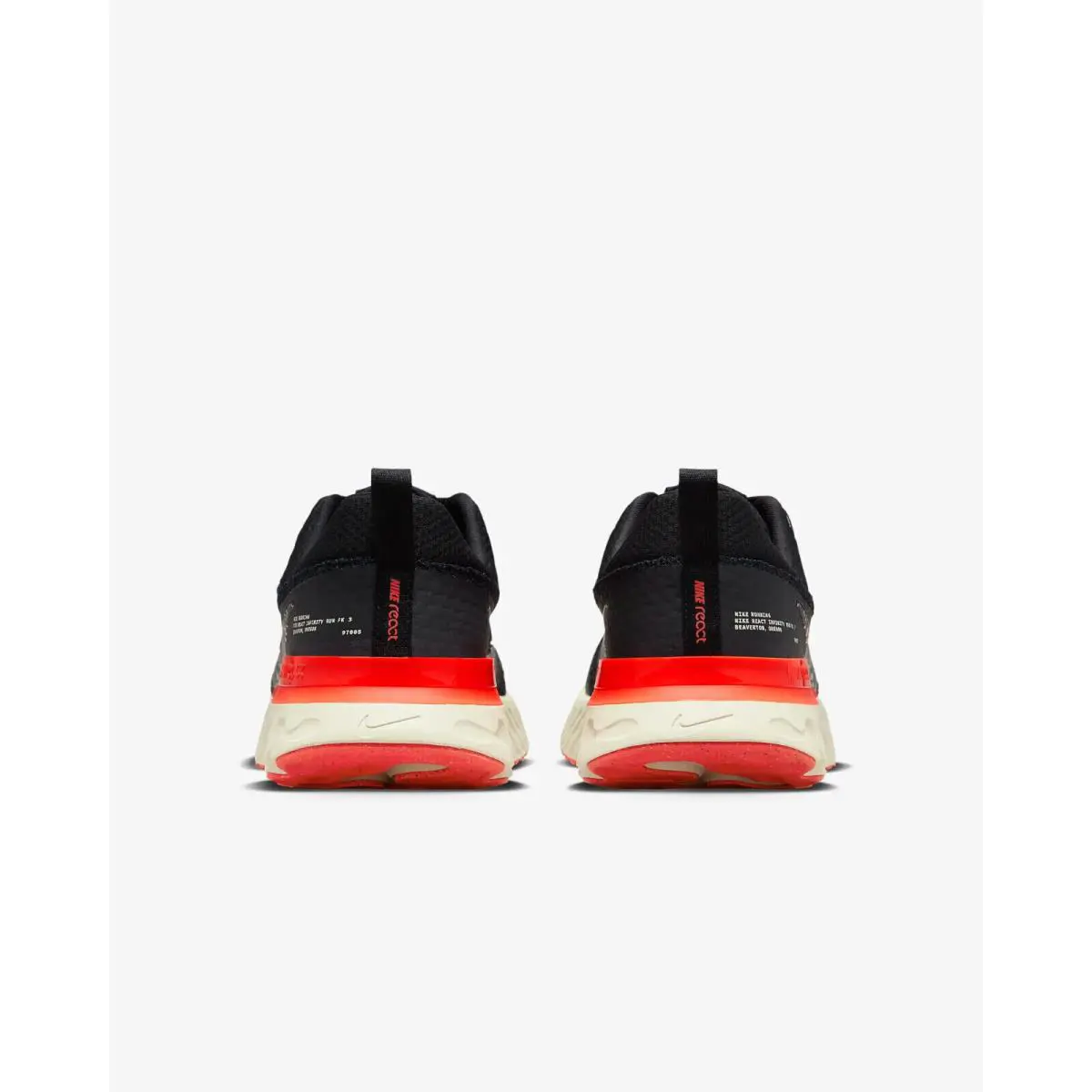 Nike shoes - Nike React Infinity - React Infinity - DZ3014-002 - Black 3