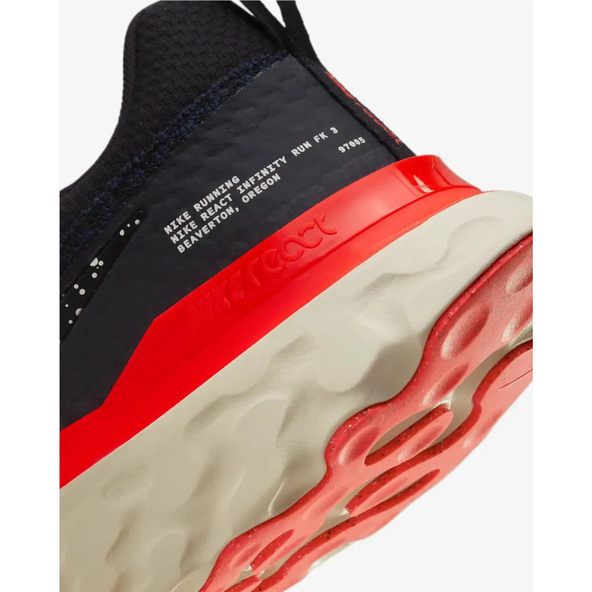 Nike shoes - Nike React Infinity - React Infinity - DZ3014-002 - Black 5