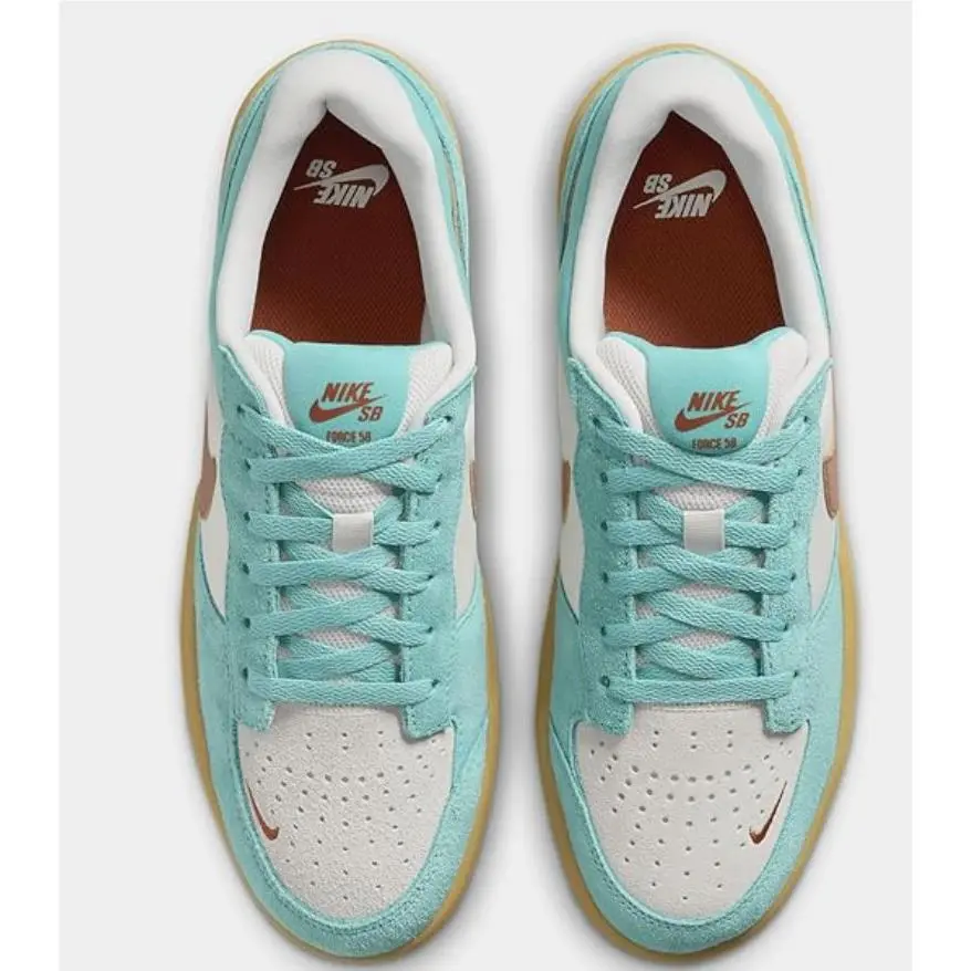 Nike shoes - Nike SB Force 58 - Force - DV5477-302 - Green Frost/Phantom/Gum Light Brown/Dark Russet (UPC: 197595999809) 2