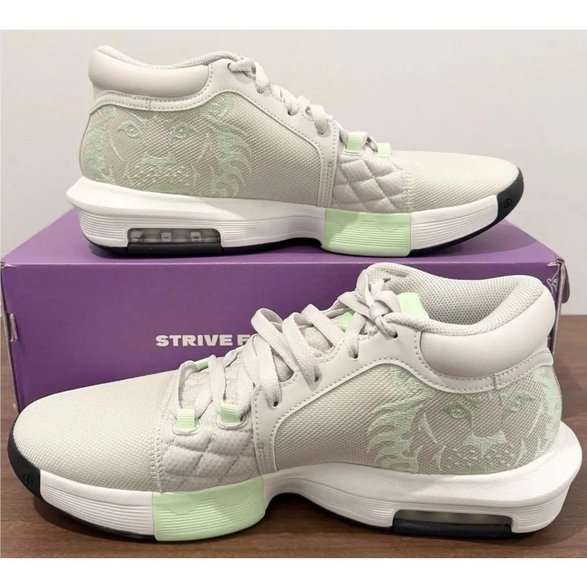 Nike shoes - Nike LeBron Witness 8 - LeBron Witness - HQ2139-002 - Green 2