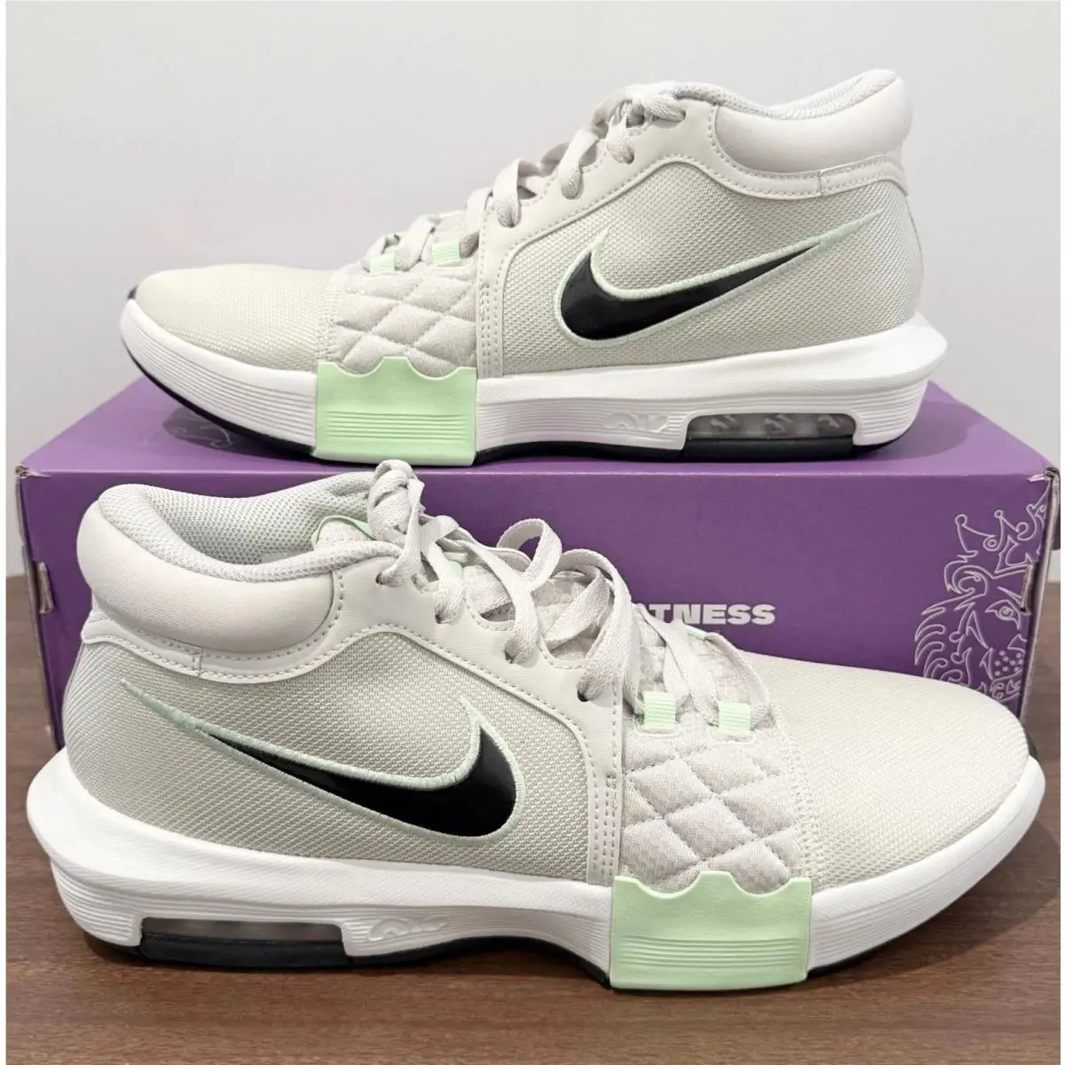 Nike shoes - Nike LeBron Witness 8 - LeBron Witness - HQ2139-002 - Green 6