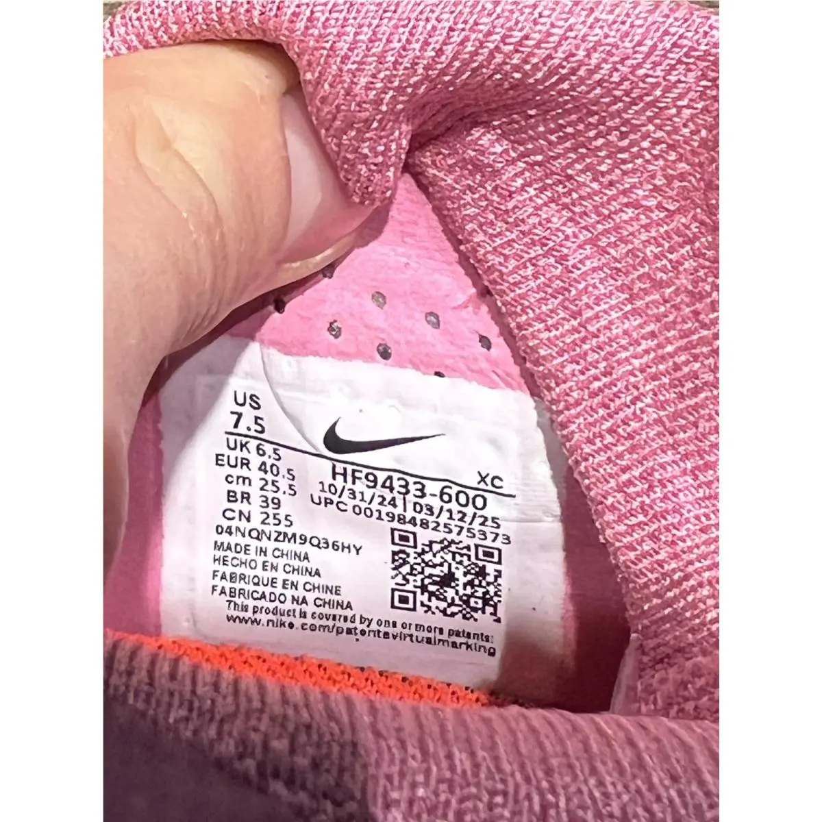 Nike shoes - Nike Mercurial Superfly - Mercurial Superfly - HF9433-600 - Pink, Main: Pink 8