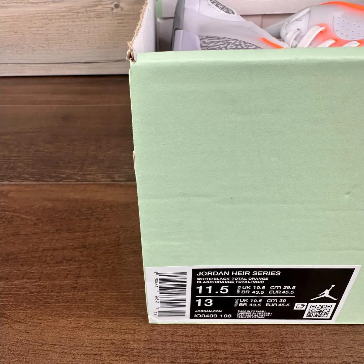 Nike shoes - Jordan Heir - Heir - IO0409-108 - White 6