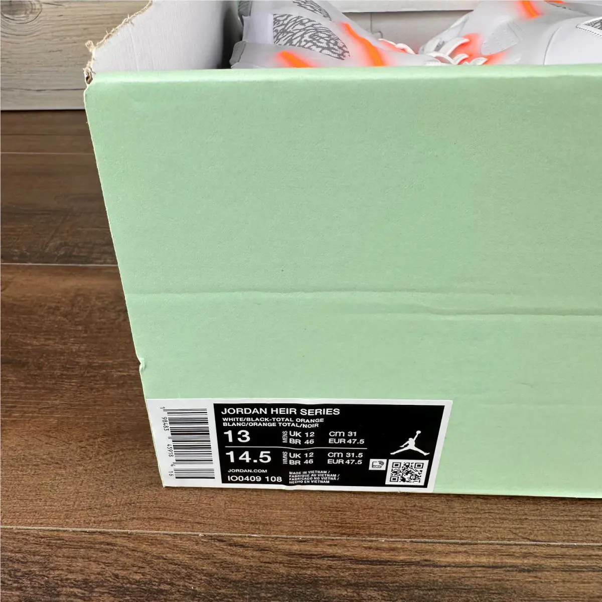 Nike shoes - Jordan Heir - Heir - IO0409-108 - White 6