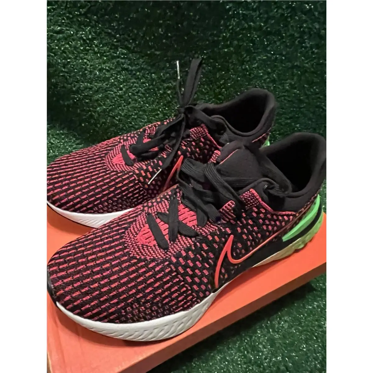 Nike shoes - Nike React Infinity Run Flyknit - DH5392-003 - Black Red White 0