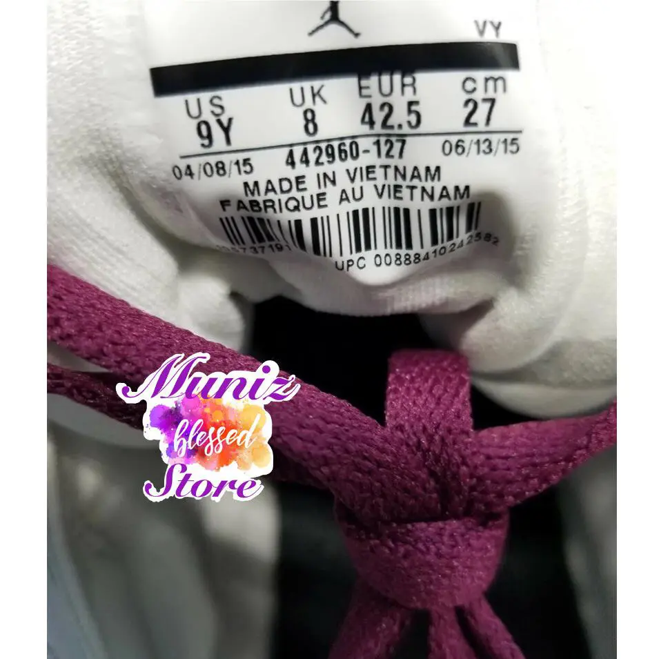 Nike shoes - Basketball Retro - Basketball Retro - White/Fushia/Black/Mulberry (UPC: 888410242582) 7