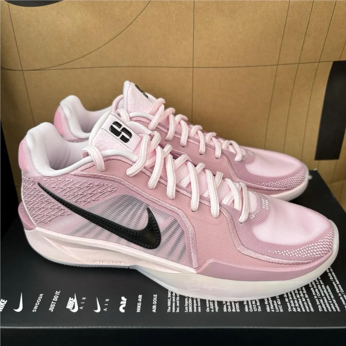 Size 6 W Nike Sabrina 2 Triple Double Pink Foam W Basketball FQ2174-601