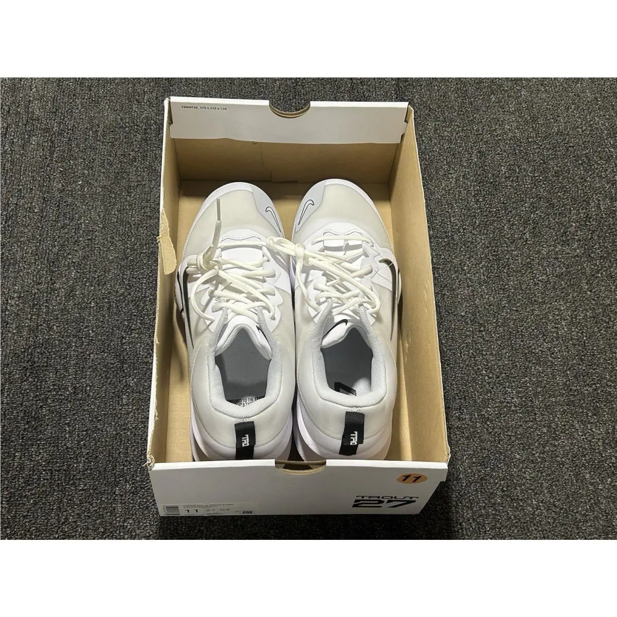 Nike shoes - Nike Force Zoom Trout - Force Zoom Trout - FB2907-001 - White 19