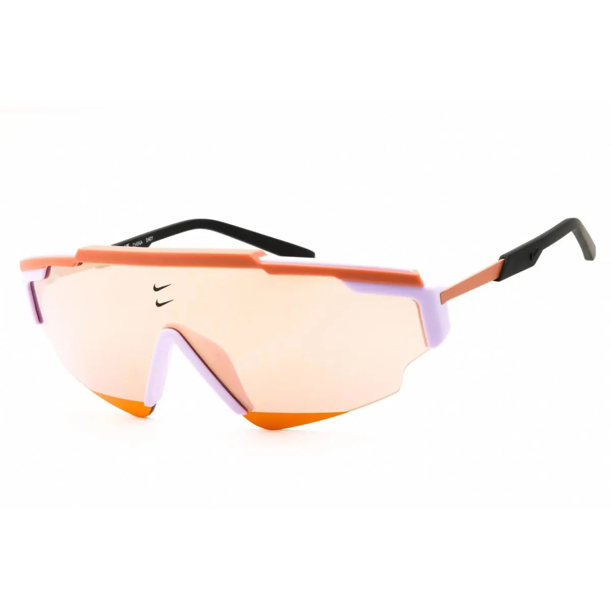 Nike Marquee Edge M FN0300-519 Sunglasses 64mm - Frame: MAT LILAC BLOOM, Lens: ROSE GOLD