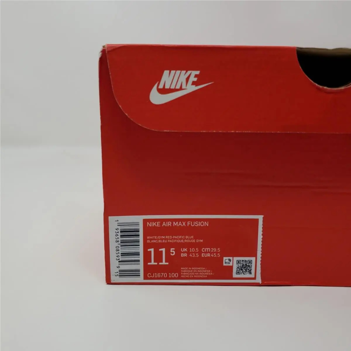 Nike shoes - Nike Air Max Fusion - Air Max Fusion - CJ1670-100 - White 8