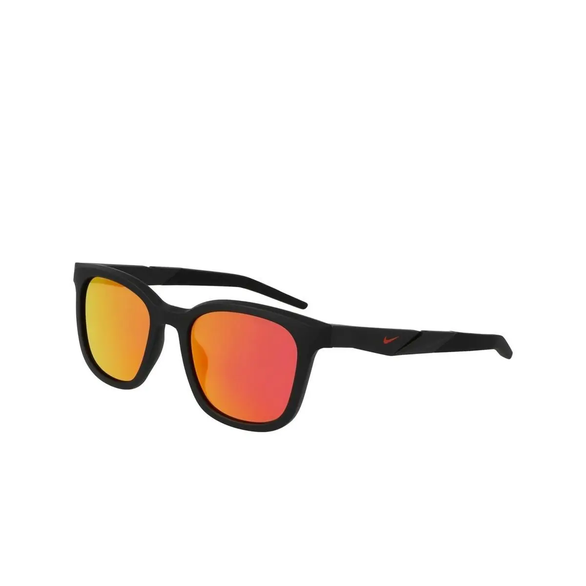 Nike Radeon 2 P FV2407 010 Matte Black/polar Red Mirror Sunglasses - Frame: Matte Black, Lens: Polar Red, code: 010