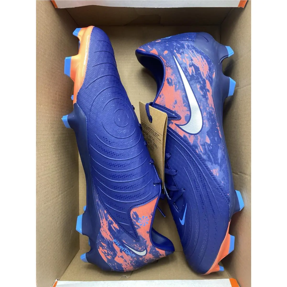 Nike shoes - Nike Phantom GX - Phantom - HF1609 400 - Blue Void/Chrome (UPC: 197859018956) 5