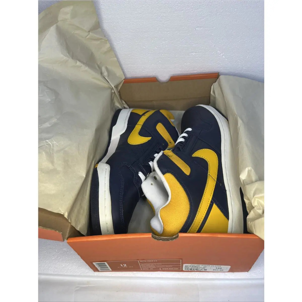 Nike shoes - Nike Delta Force - Delta Force - 307723 471 - navy 3