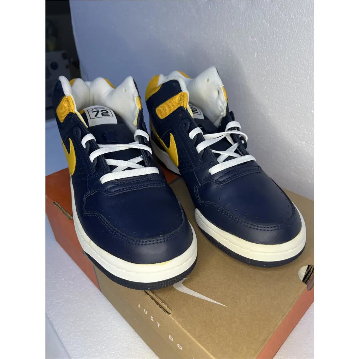 Nike shoes - Nike Delta Force - Delta Force - 307723 471 - navy 5