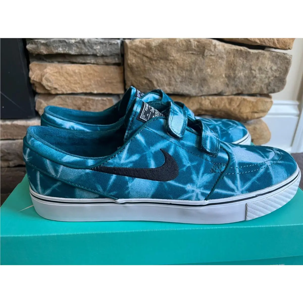 Nike shoes - Nike SB Zoom Stefan Janoski - 705405-301 - Blue 2