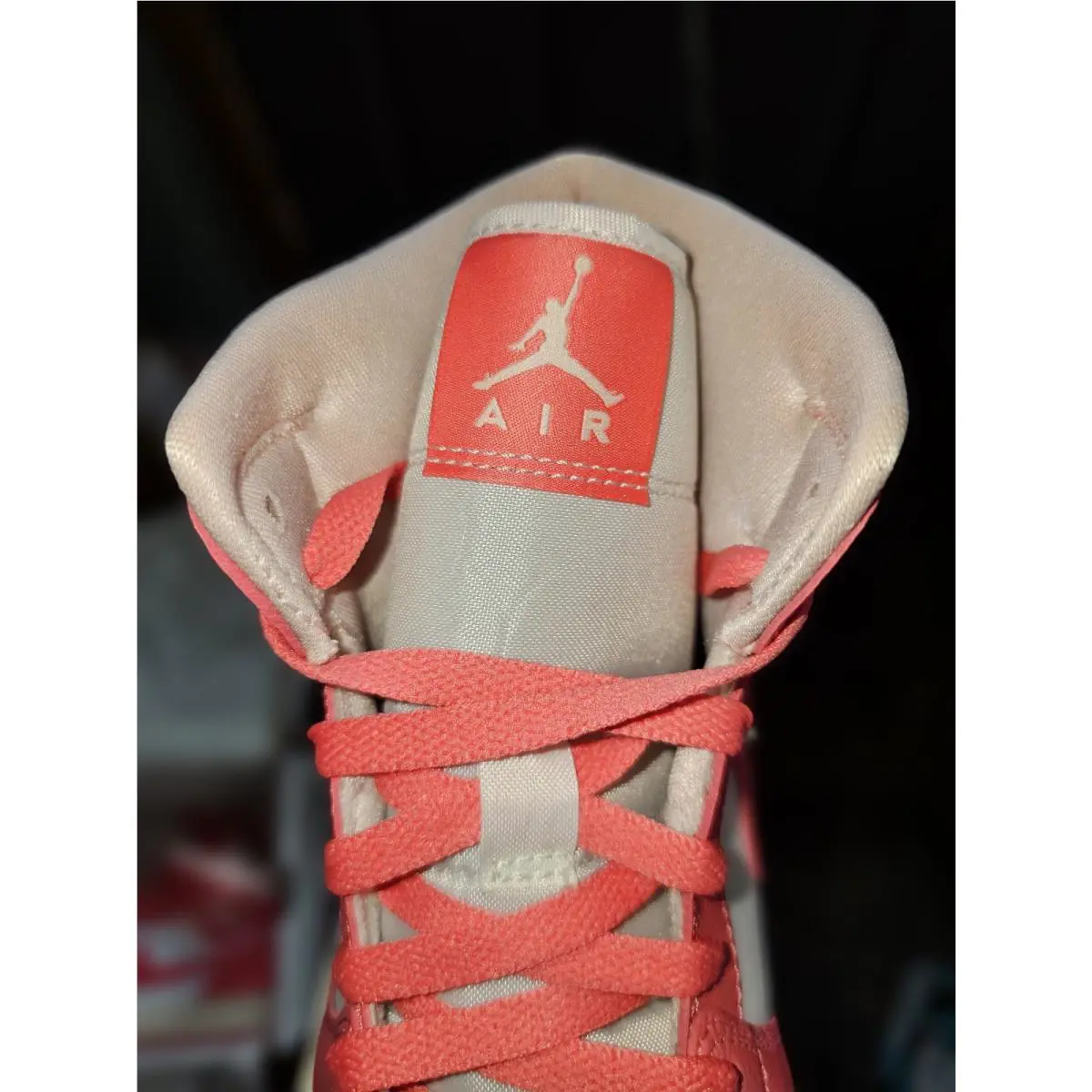 Nike shoes - Air Jordan 1 Mid SE - HF3173 600 - Washed Coral/Pink Salt (UPC: 197602682595) 3