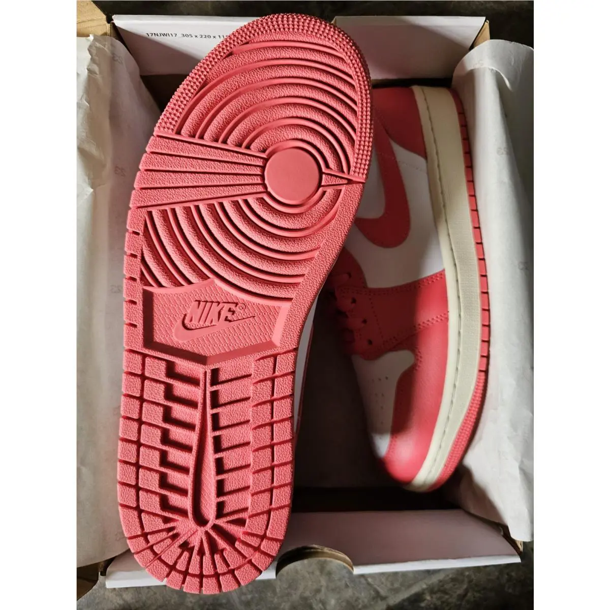 Nike shoes - Air Jordan 1 Mid SE - HF3173 600 - Washed Coral/Pink Salt (UPC: 197602682595) 6