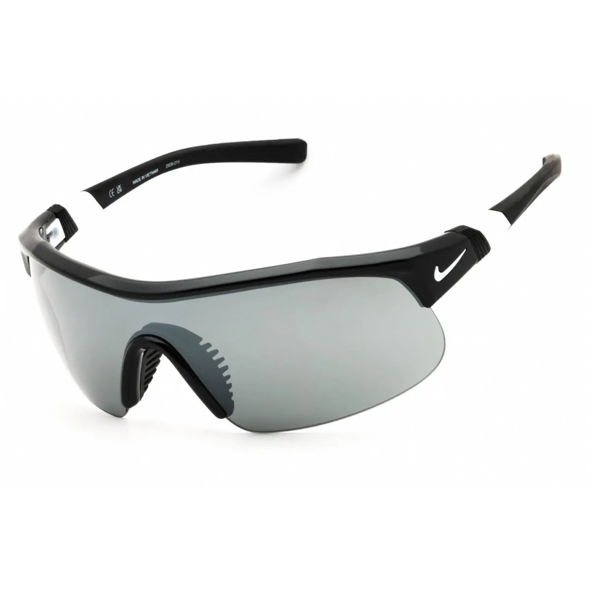 Nike Show X1 N IU4881X 011 Sunglasses Black Frame Silver Flash Lenses 58mm - Frame: Black, Lens: Silver