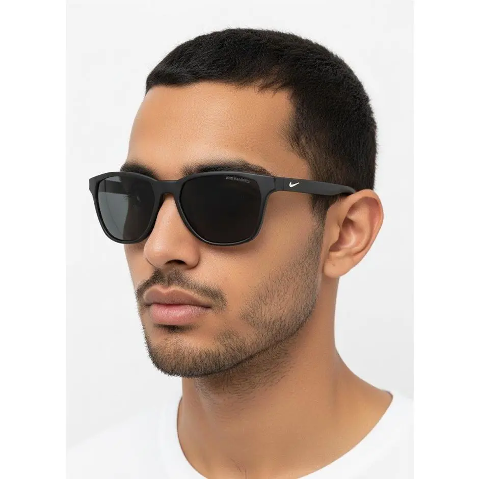 Nike Women Maverick Rise 56mm Tea Cup Sunglasses Matte Black/dark - Frame: Multicolor