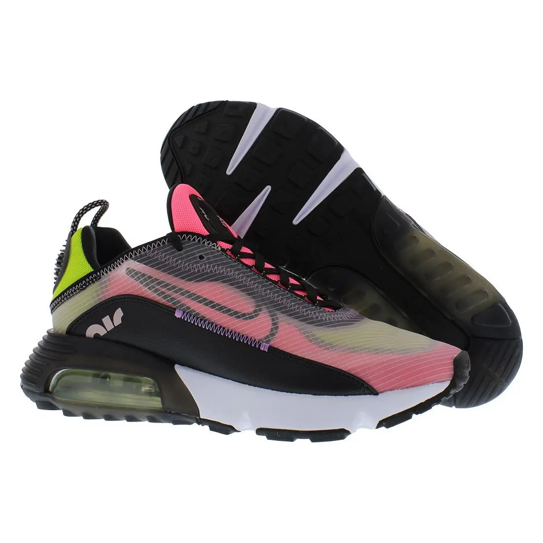 Nike Air Max 2090 Womens Shoes Size 9.5 Color: Champagne/black/sunset Pulse