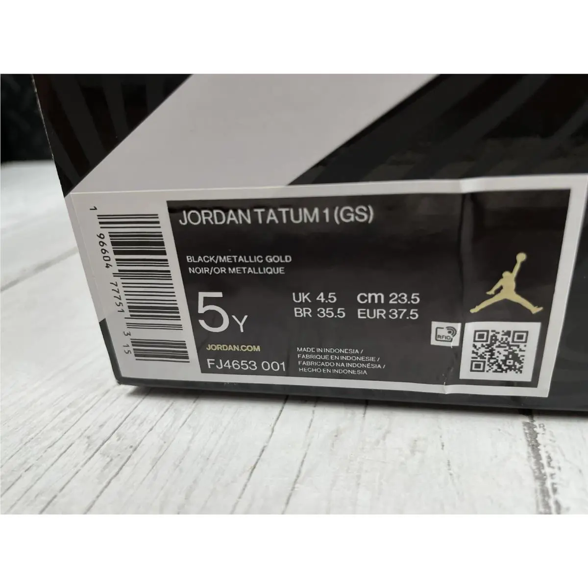 Nike shoes - Jordan Tatum 1 Gs - Tatum - Fj4653001 - Black (UPC: 0196604777513) 11