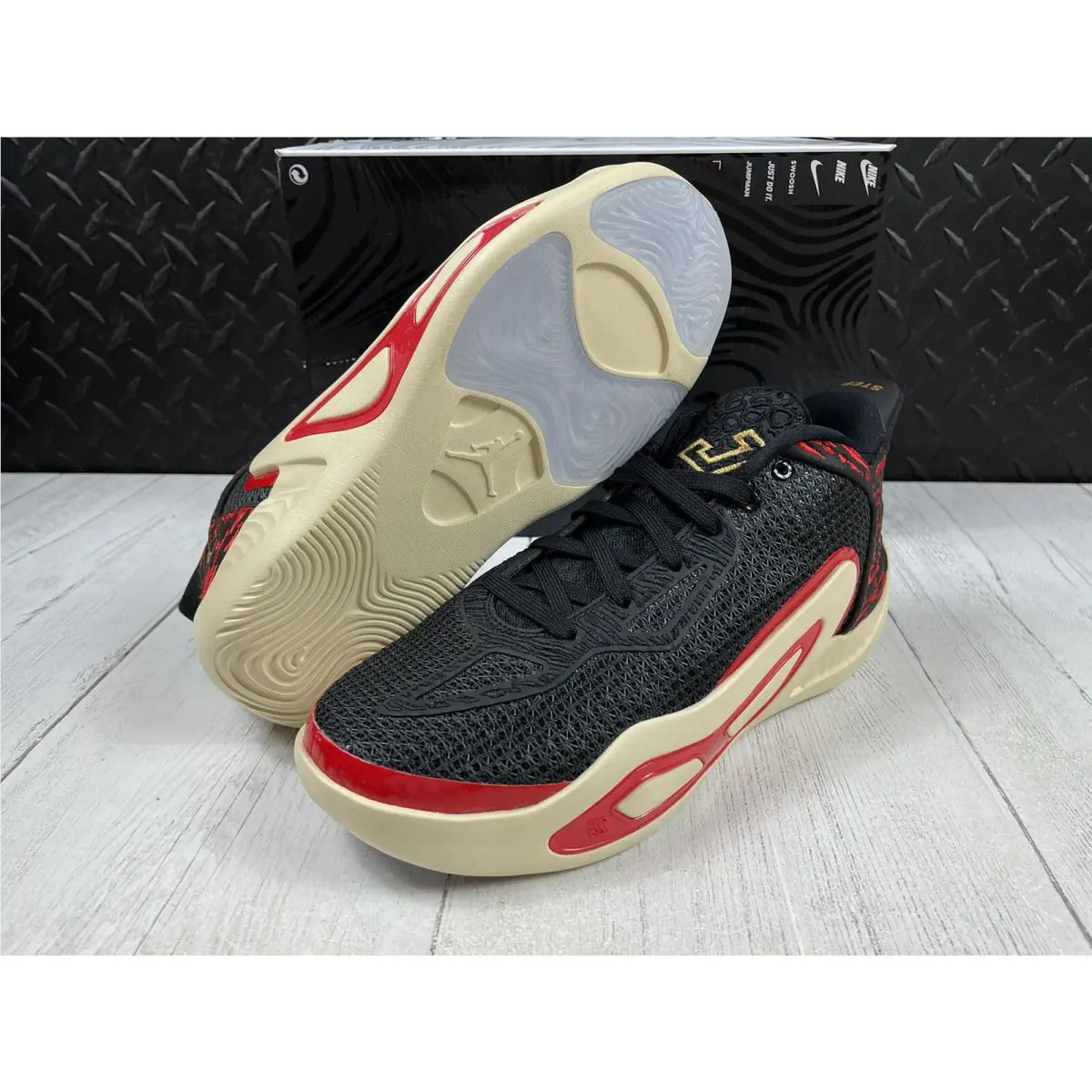 Nike shoes - Jordan Tatum 1 Gs - Tatum - Fj4653001 - Black (UPC: 0196604777513) 4