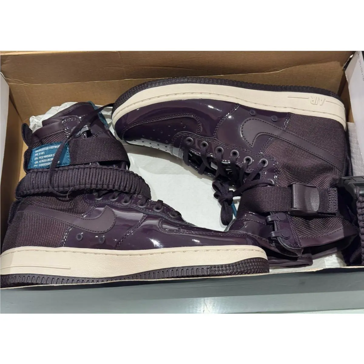 Nike shoes - Nike Air Force 1 - Air Force - AJ0963-600 - Purple 1