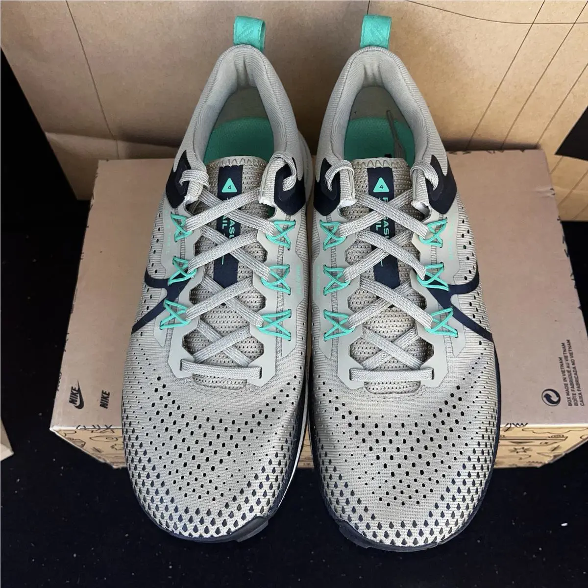 Nike shoes - Nike React Pegasus Trail 4 - FJ4733-200 - Neutral Olive 2