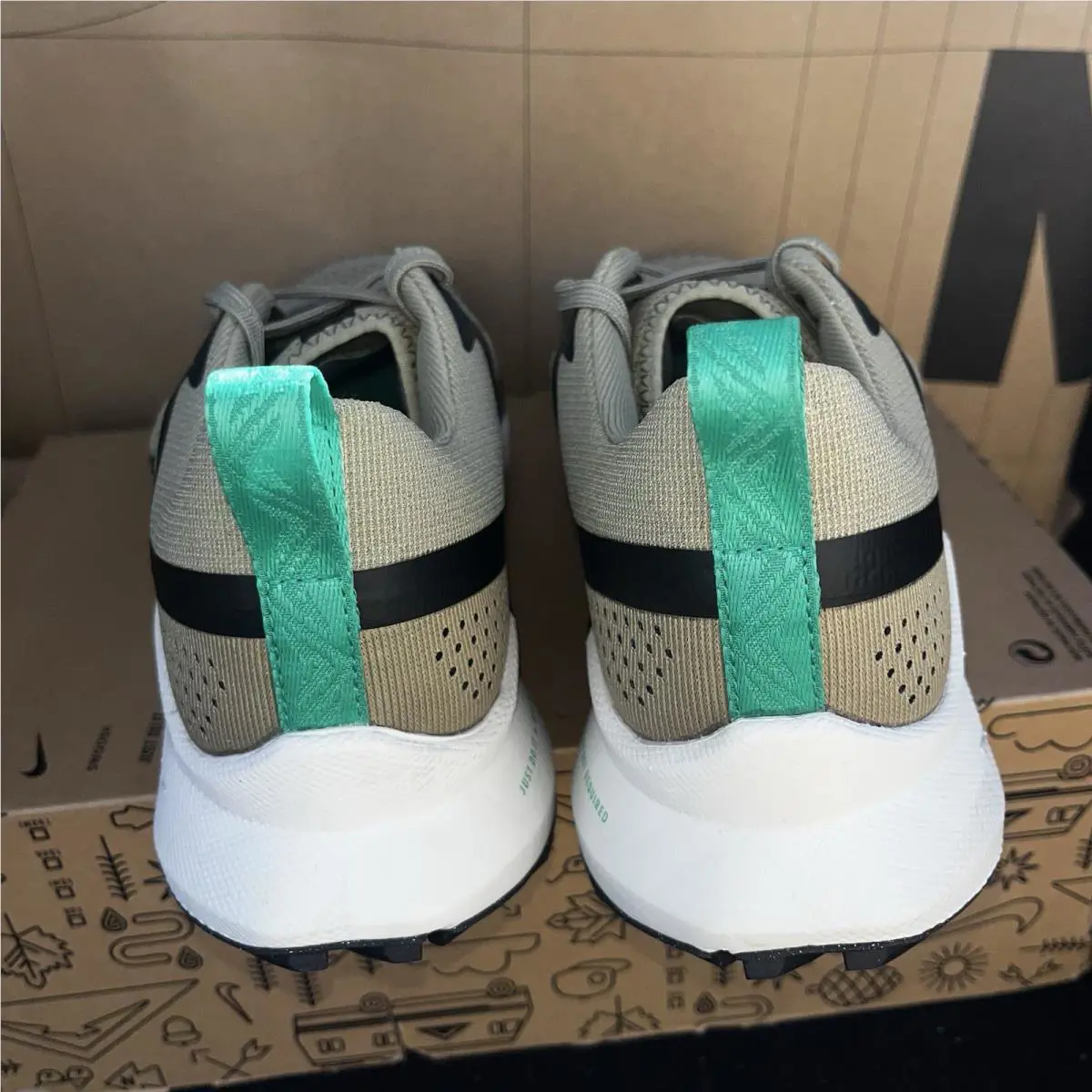 Nike shoes - Nike React Pegasus Trail 4 - FJ4733-200 - Neutral Olive 3