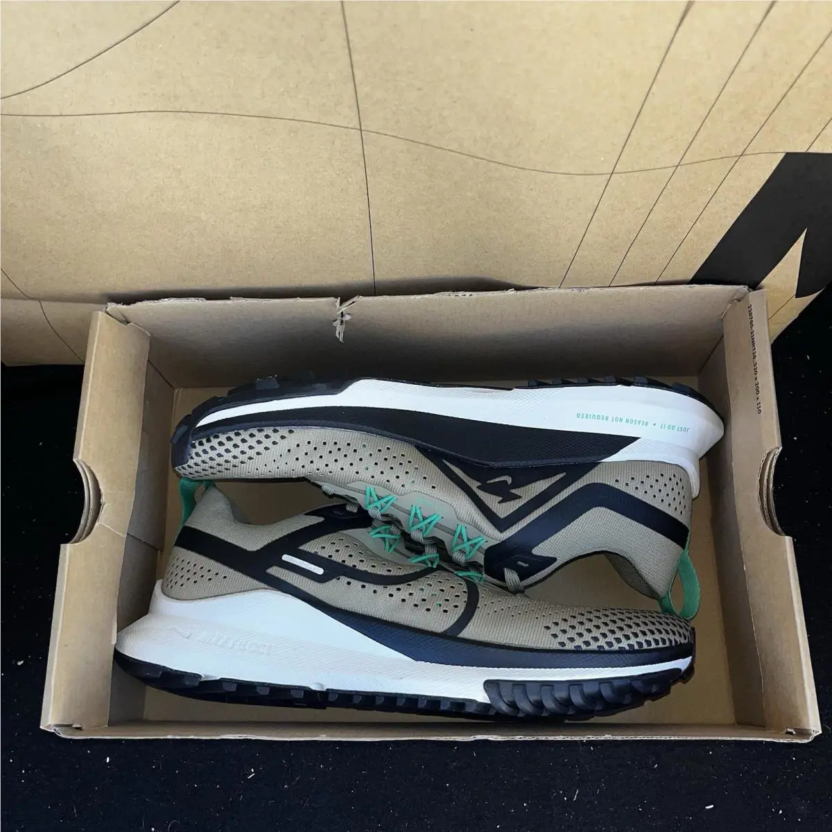 Nike shoes - Nike React Pegasus Trail 4 - FJ4733-200 - Neutral Olive 5