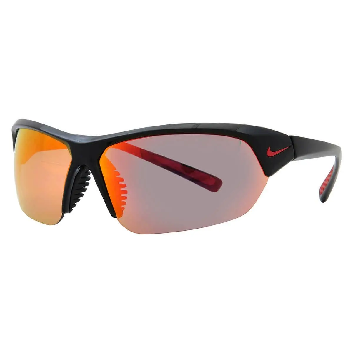 Nike Red Mirror Wrap Men`s Sunglasses Nike Skylon Ace M MI DV2163 010 69