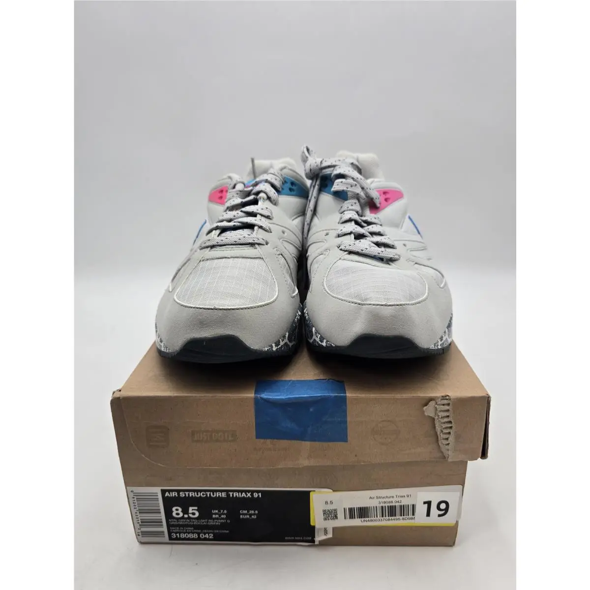 Nike shoes - Nike Air Structure Triax 91 - 318088-042 - Gray 1