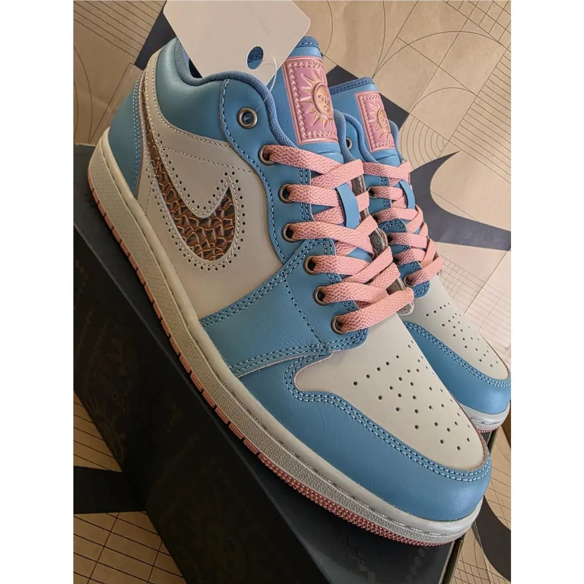 Nike shoes - Nike Air Jordan 1 - Air - IM8120 464 - Denim Turq/Smokey Blue (UPC: 198486281782) 0