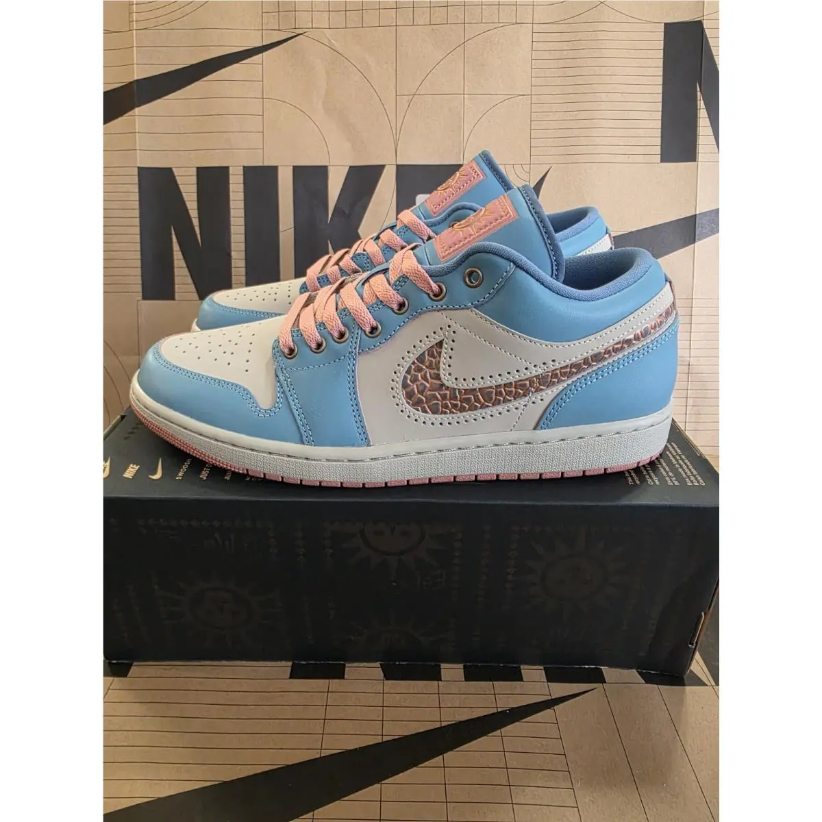 Nike shoes - Nike Air Jordan 1 - Air - IM8120 464 - Denim Turq/Smokey Blue (UPC: 198486281782) 2