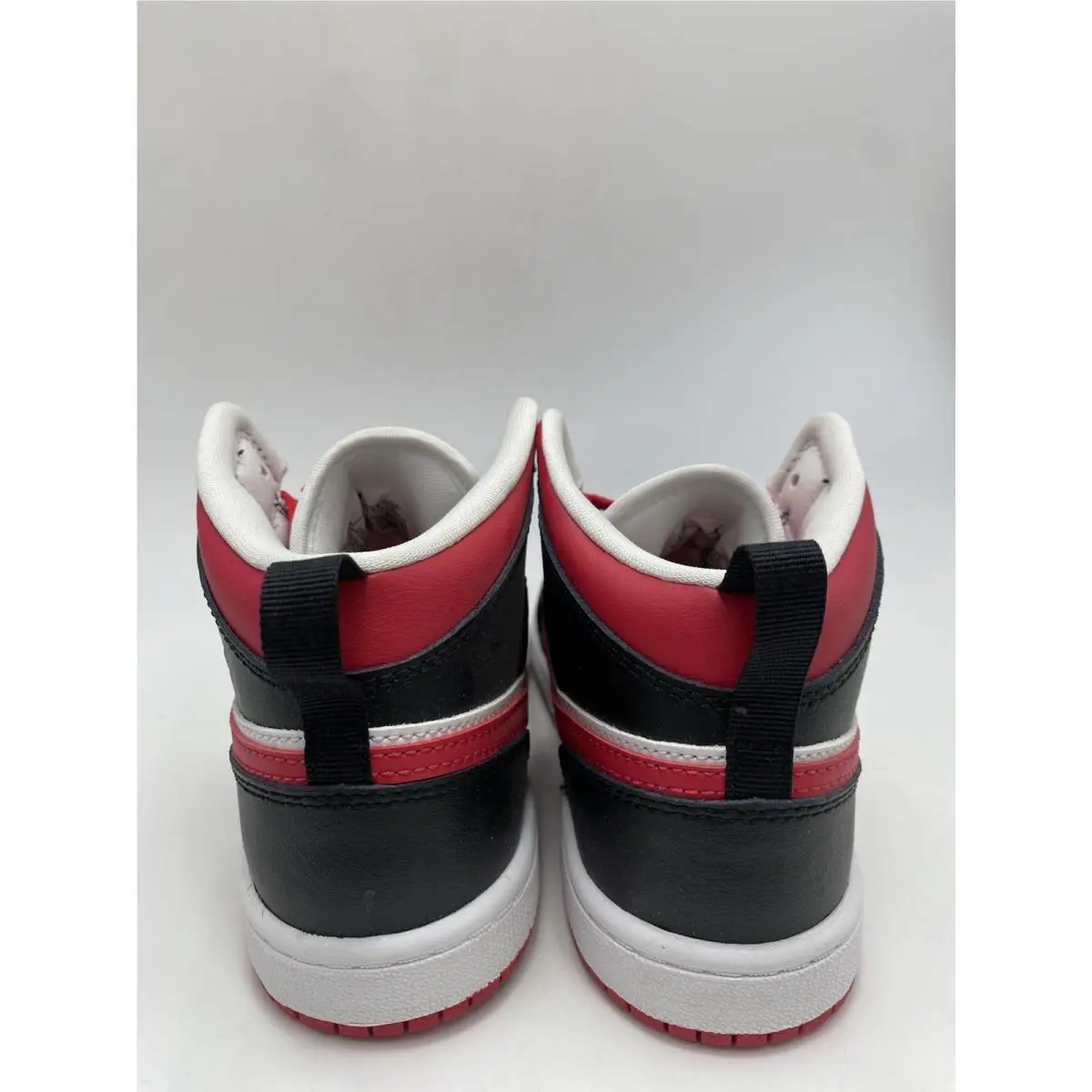 Nike shoes - Jordan 1 Mid - Mid - 640734 016 - Black/Verry Berry-White (UPC: 195238858506) 4